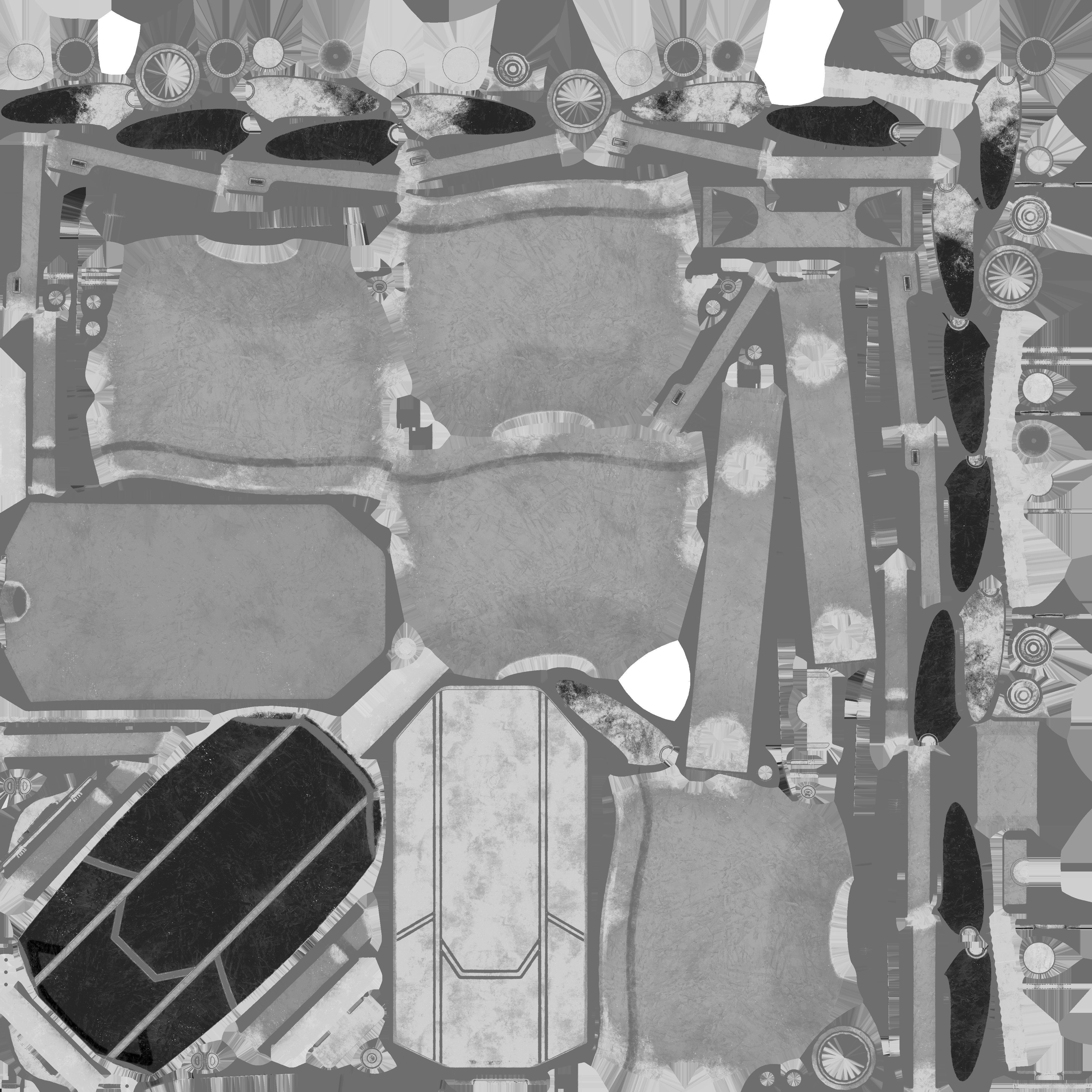 DRONE V2 RIGGED AND ANIMATED Low-poly 3D model_31