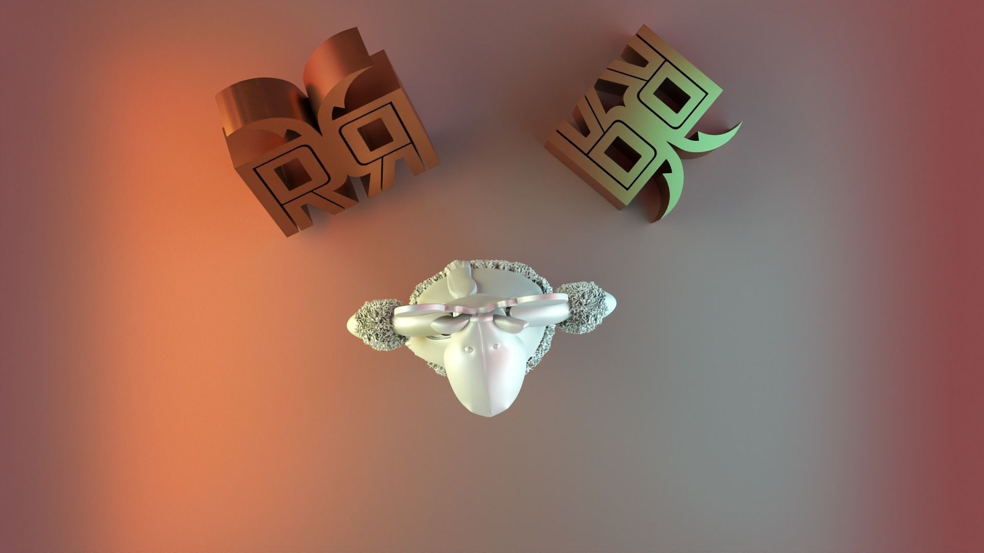 FLEXIBLE Reindeer PET 3D print model_2