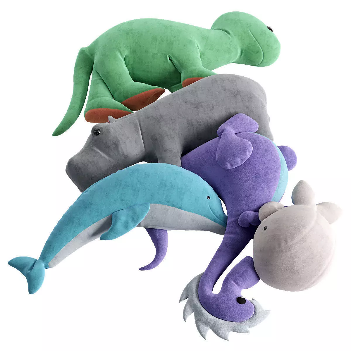 animal toys 3D model
