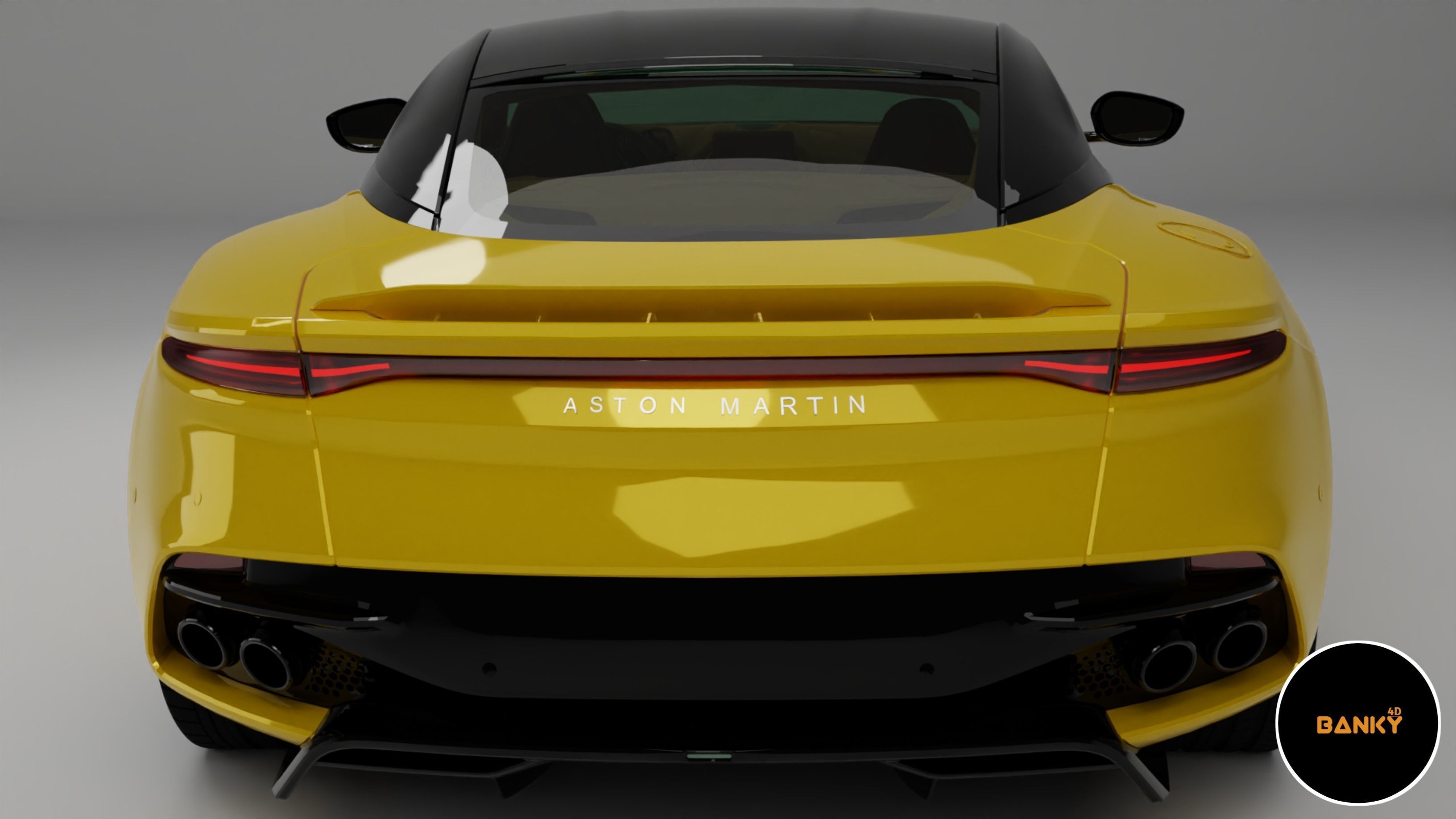 Aston Martin DBS 3D model_4