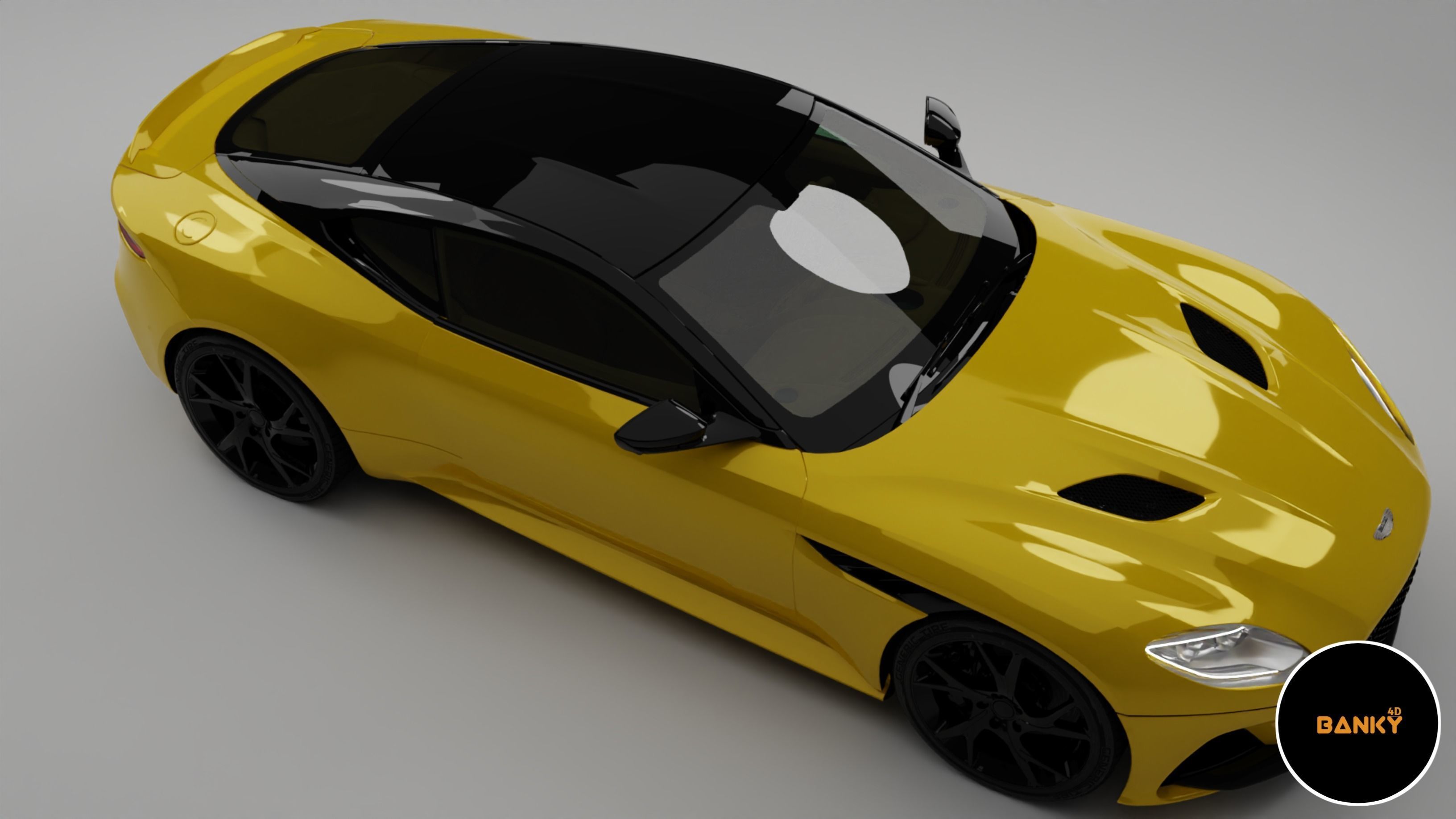 Aston Martin DBS 3D model_5
