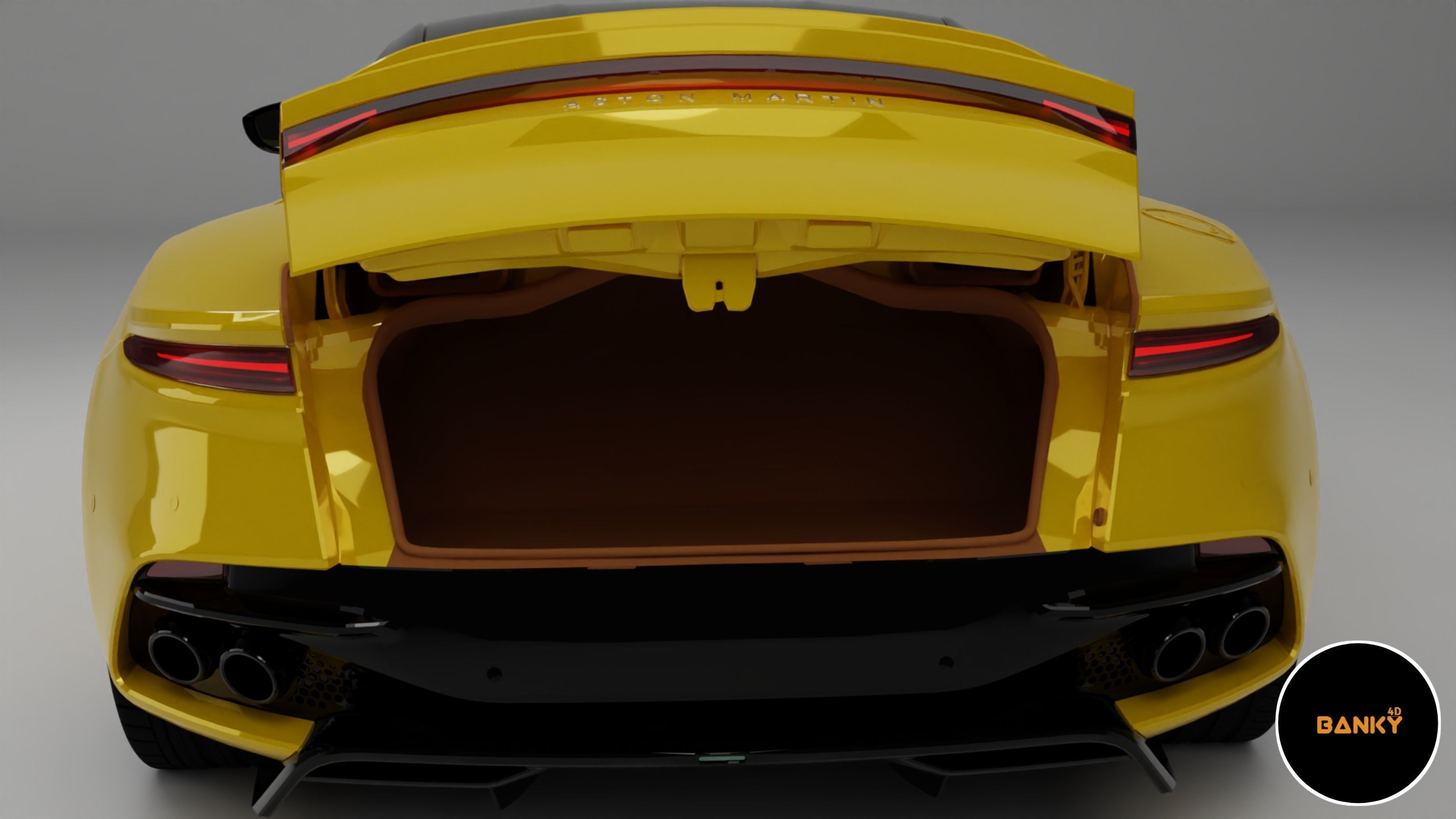 Aston Martin DBS 3D model_9