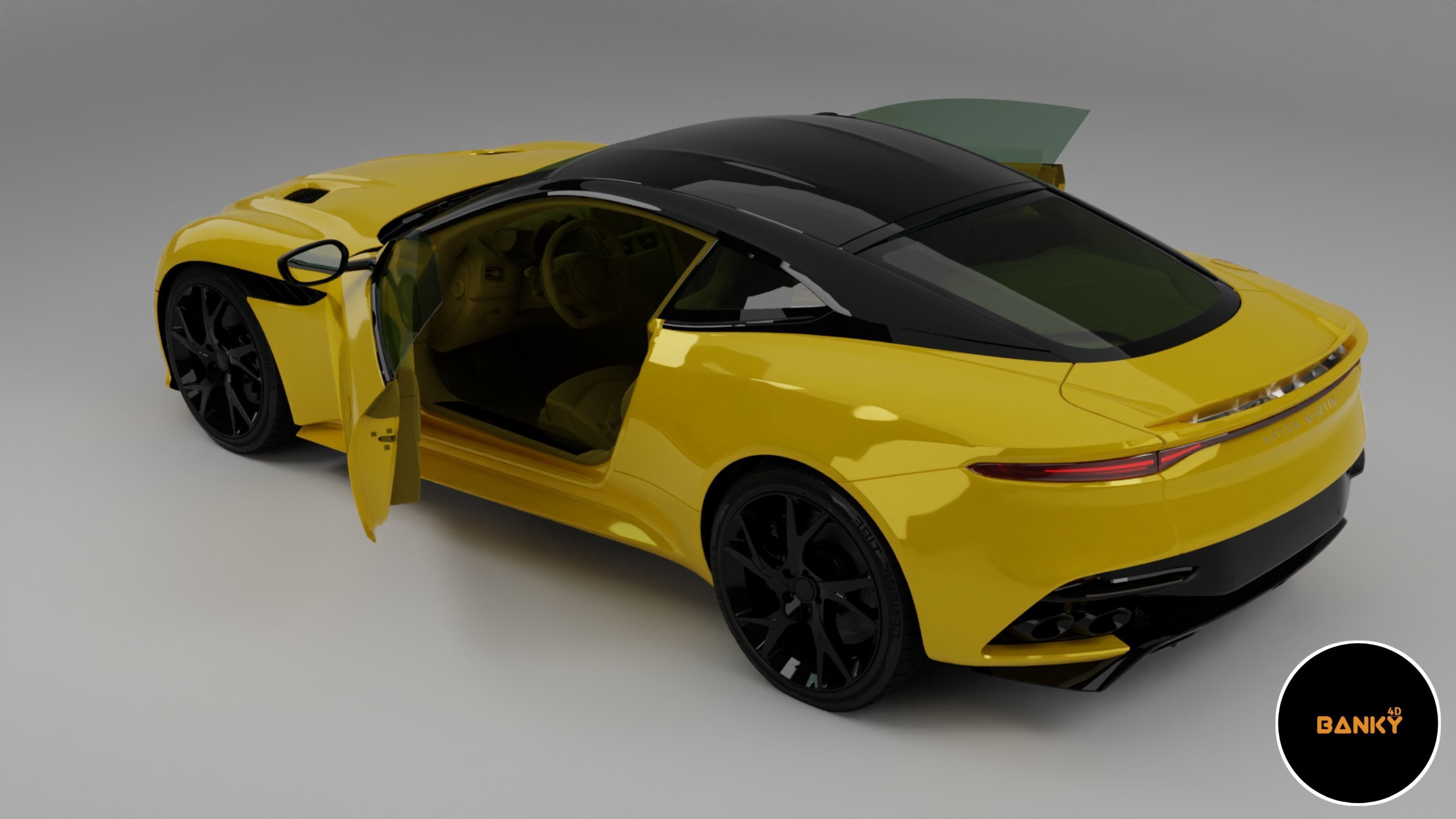Aston Martin DBS 3D model_7