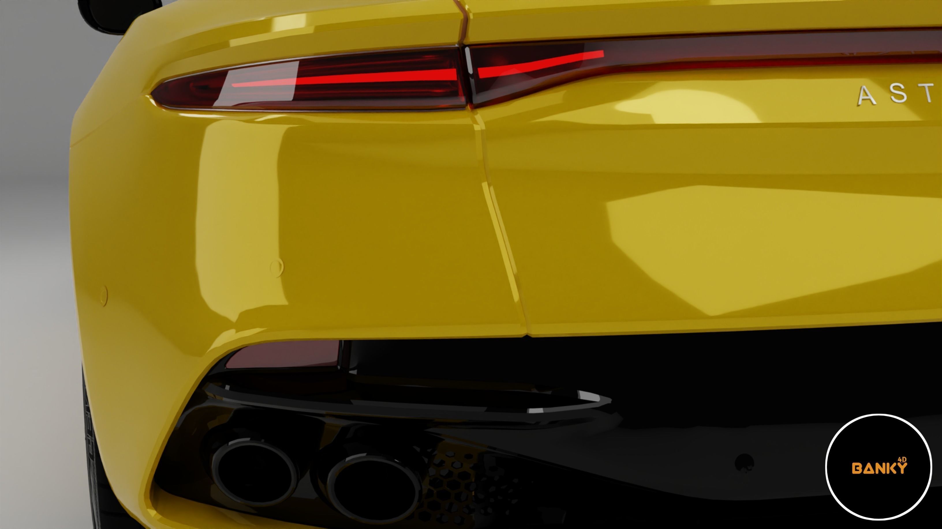 Aston Martin DBS 3D model_8