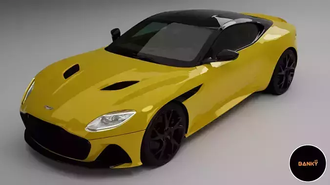 Aston Martin DBS 3D model