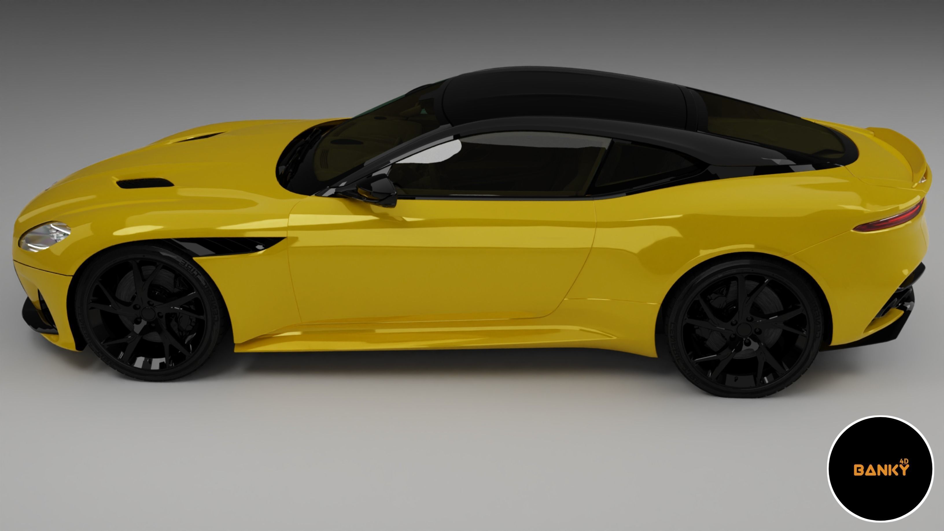 Aston Martin DBS 3D model_3