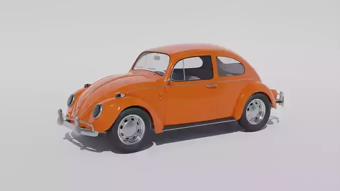 Old Car Model Free 3D model