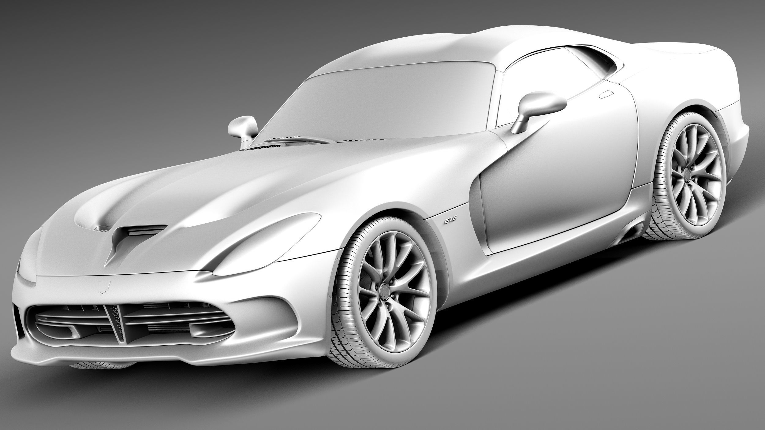 Dodge Viper GTS 2013 3D model_8