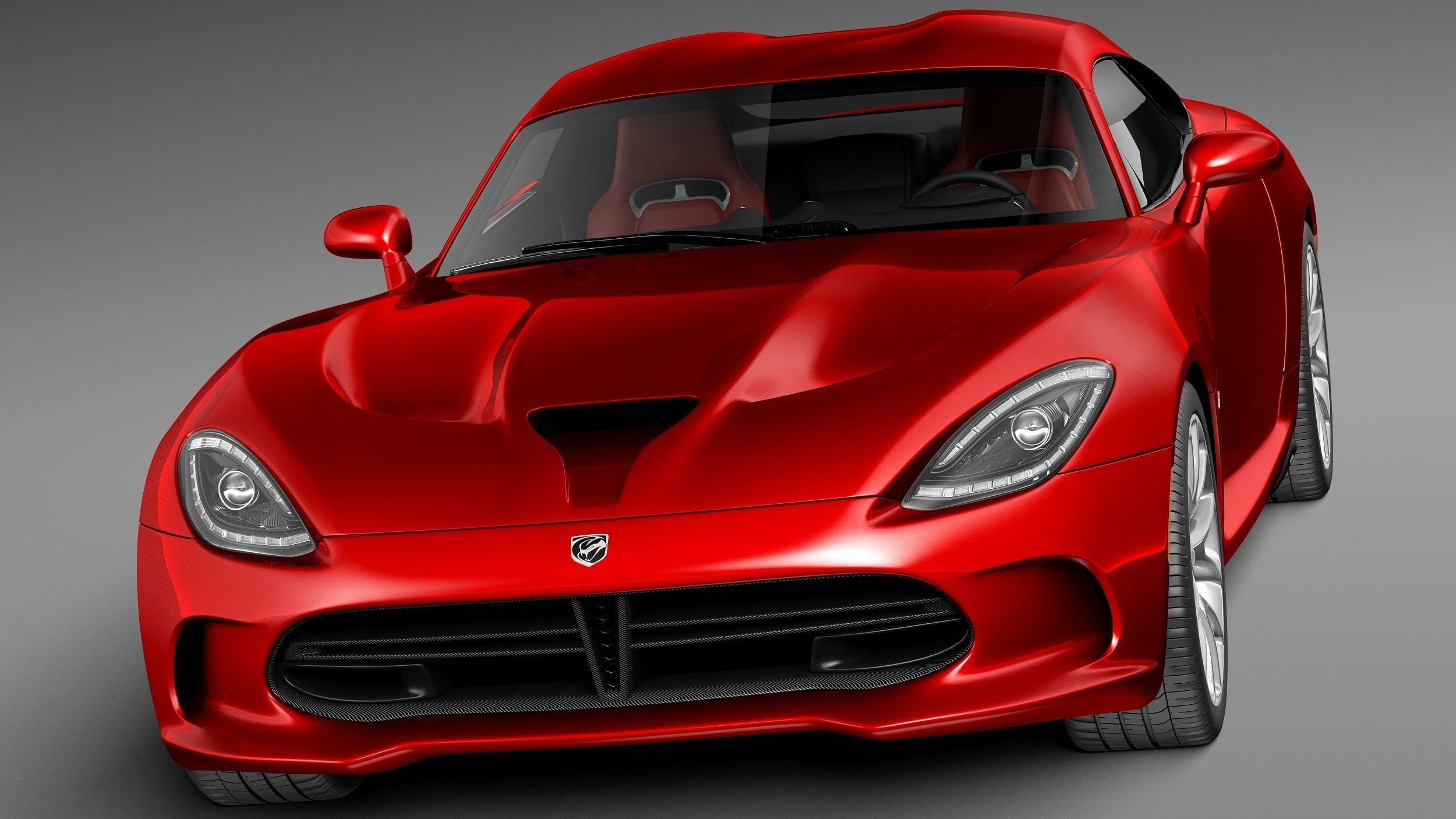 Dodge Viper GTS 2013 3D model_1