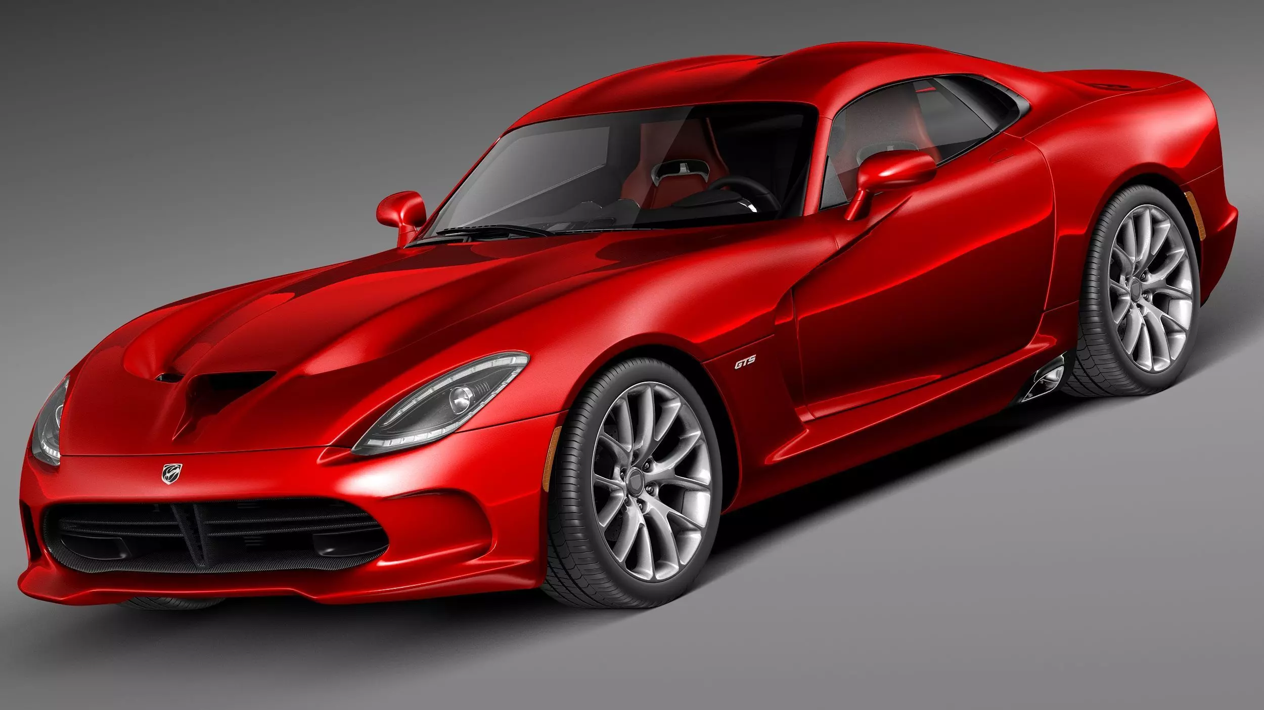 Dodge Viper GTS 2013 3D model_0