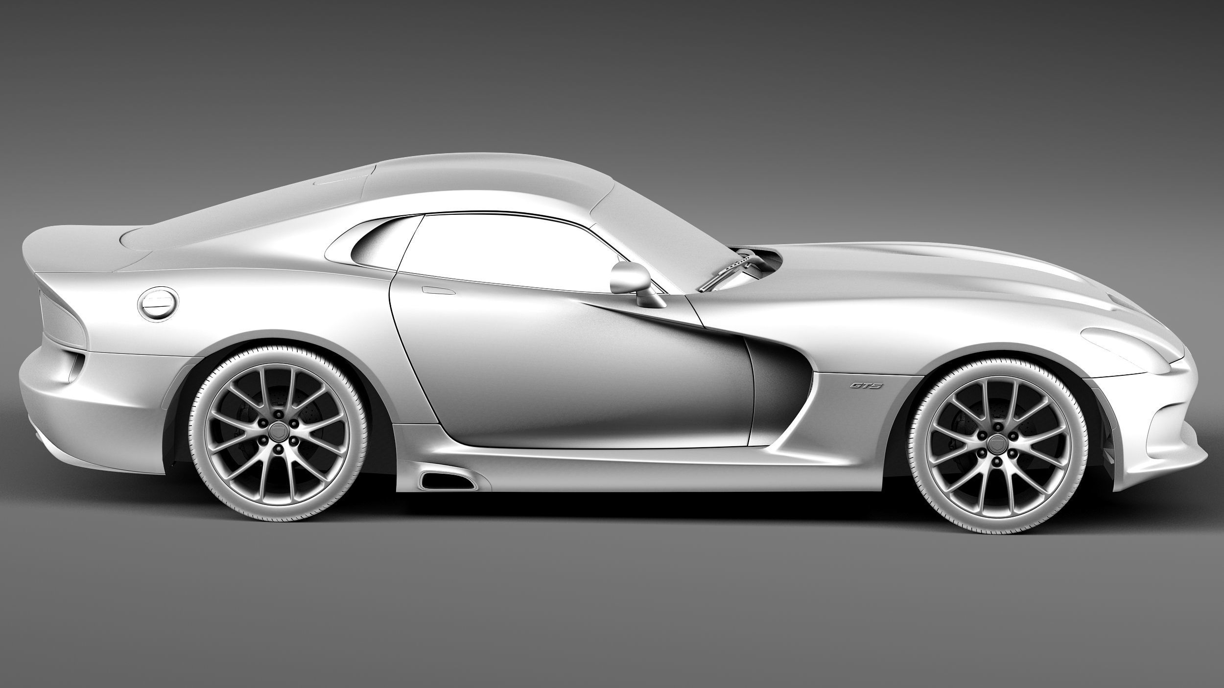 Dodge Viper GTS 2013 3D model_14