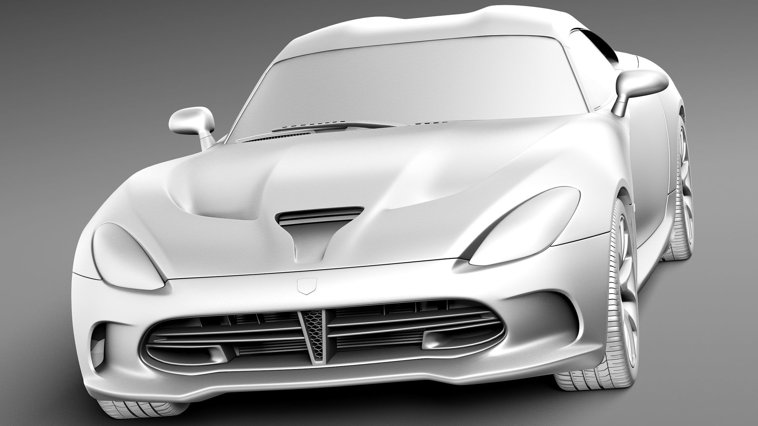Dodge Viper GTS 2013 3D model_9