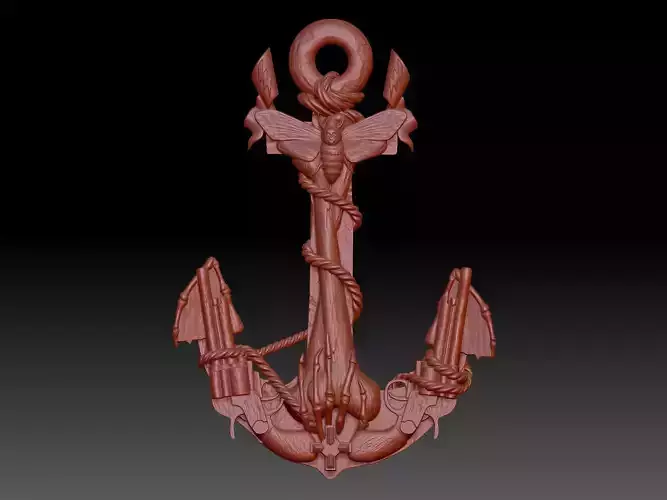 Anchor  3D print model