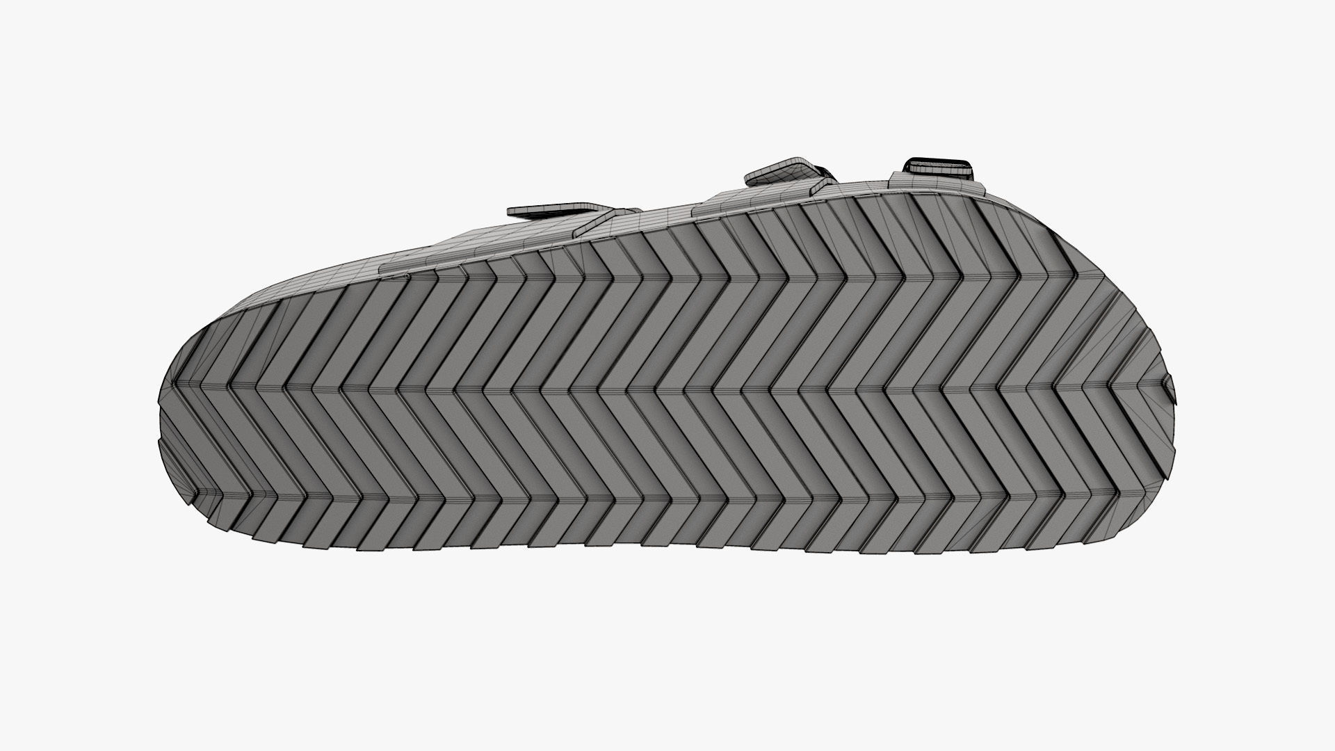 Multi-Strap Sandals Pink Patent 3D model_16