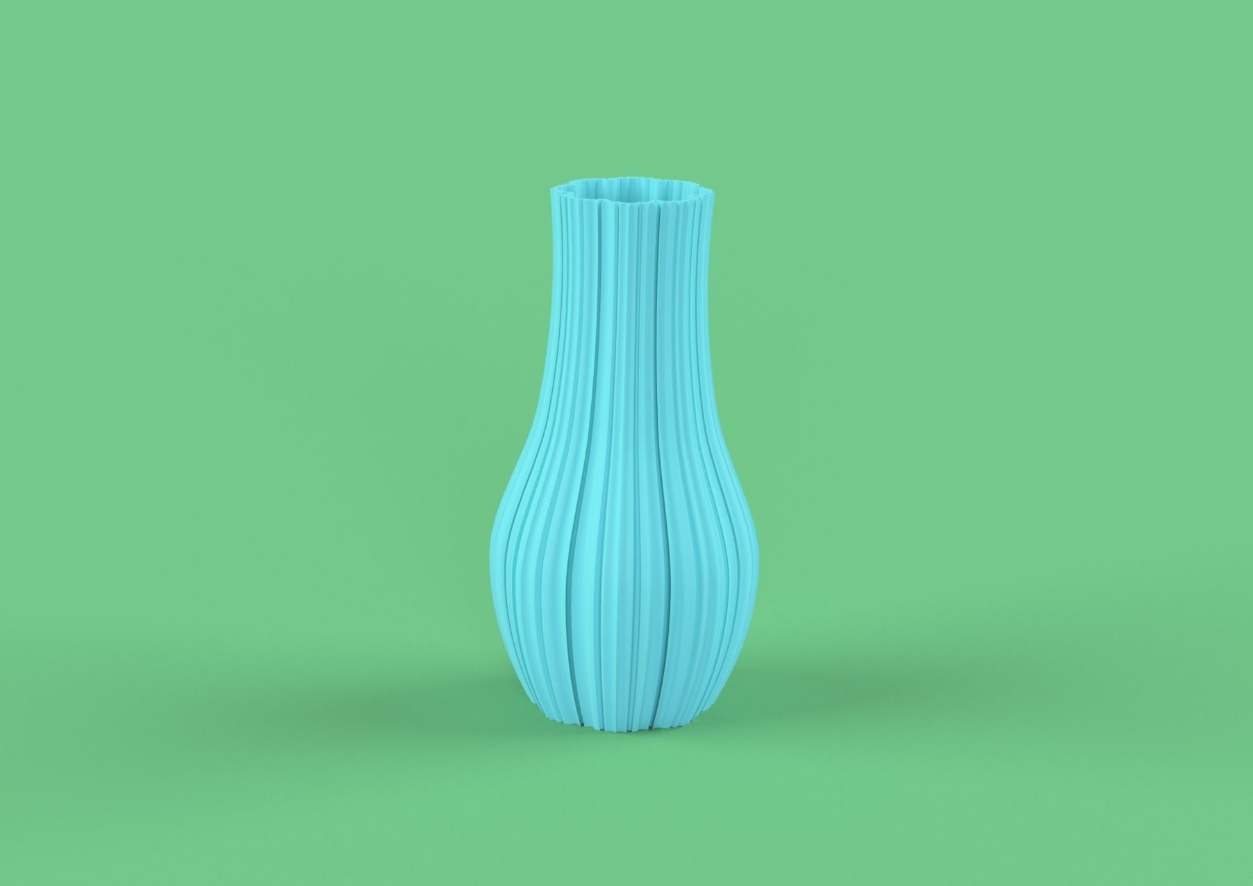 Barcelona Vase 3D print model_2
