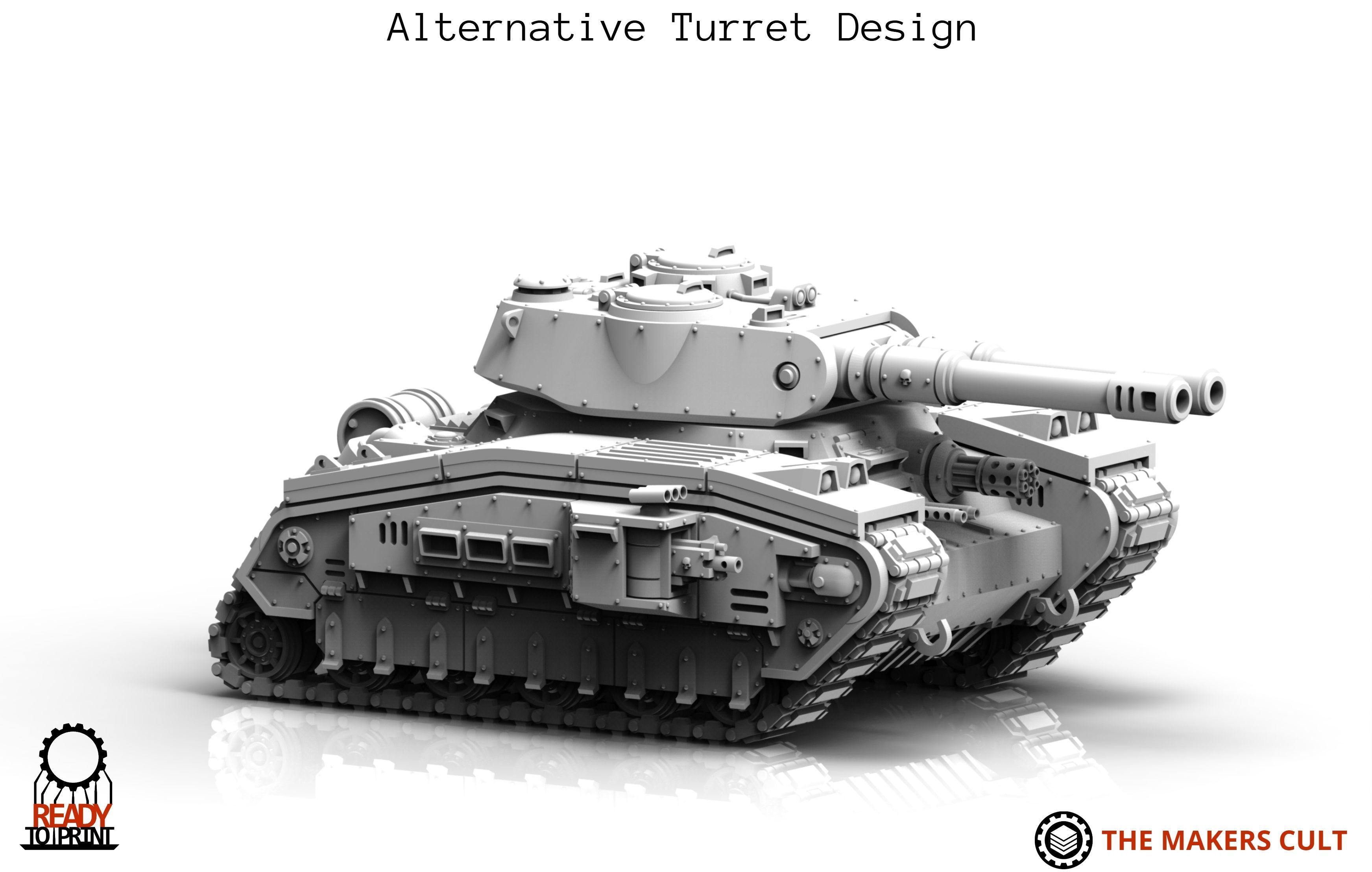 Universal Guard - Medium Battle Tank 3D print model_10
