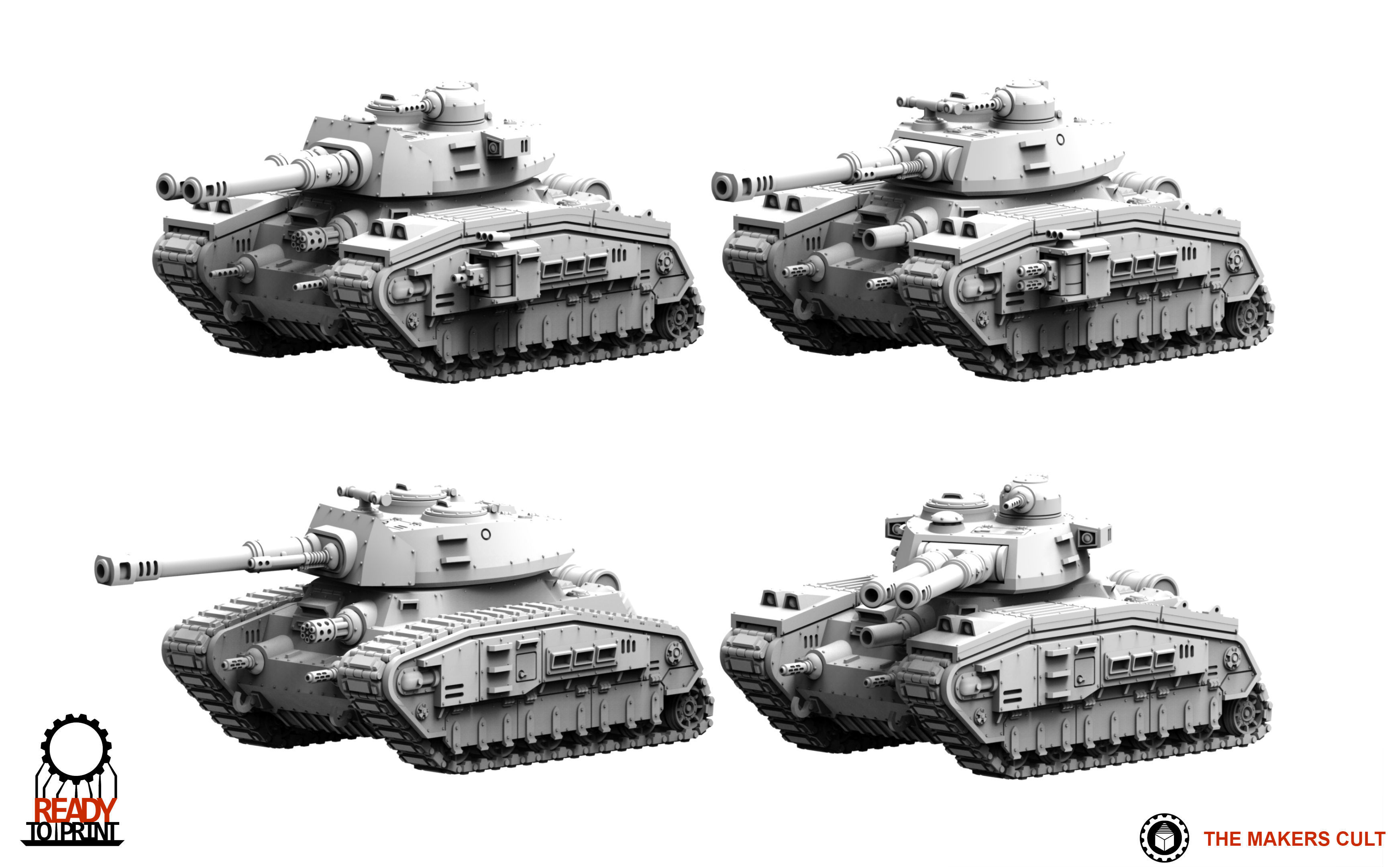 Universal Guard - Medium Battle Tank 3D print model_17