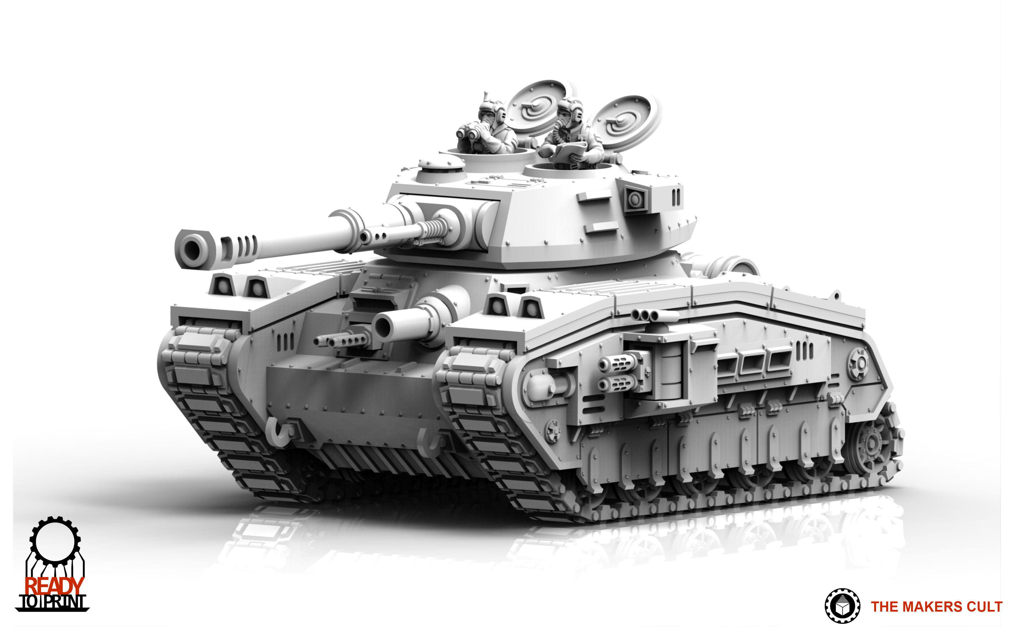 Universal Guard - Tank crew 3D print model_10