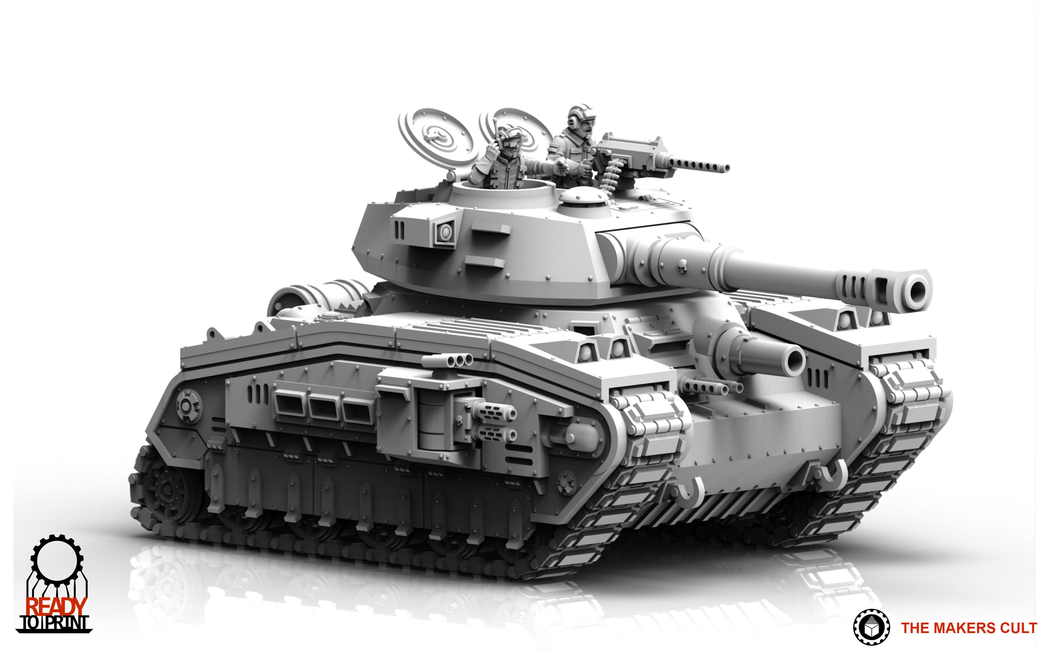 Universal Guard - Tank crew 3D print model_9