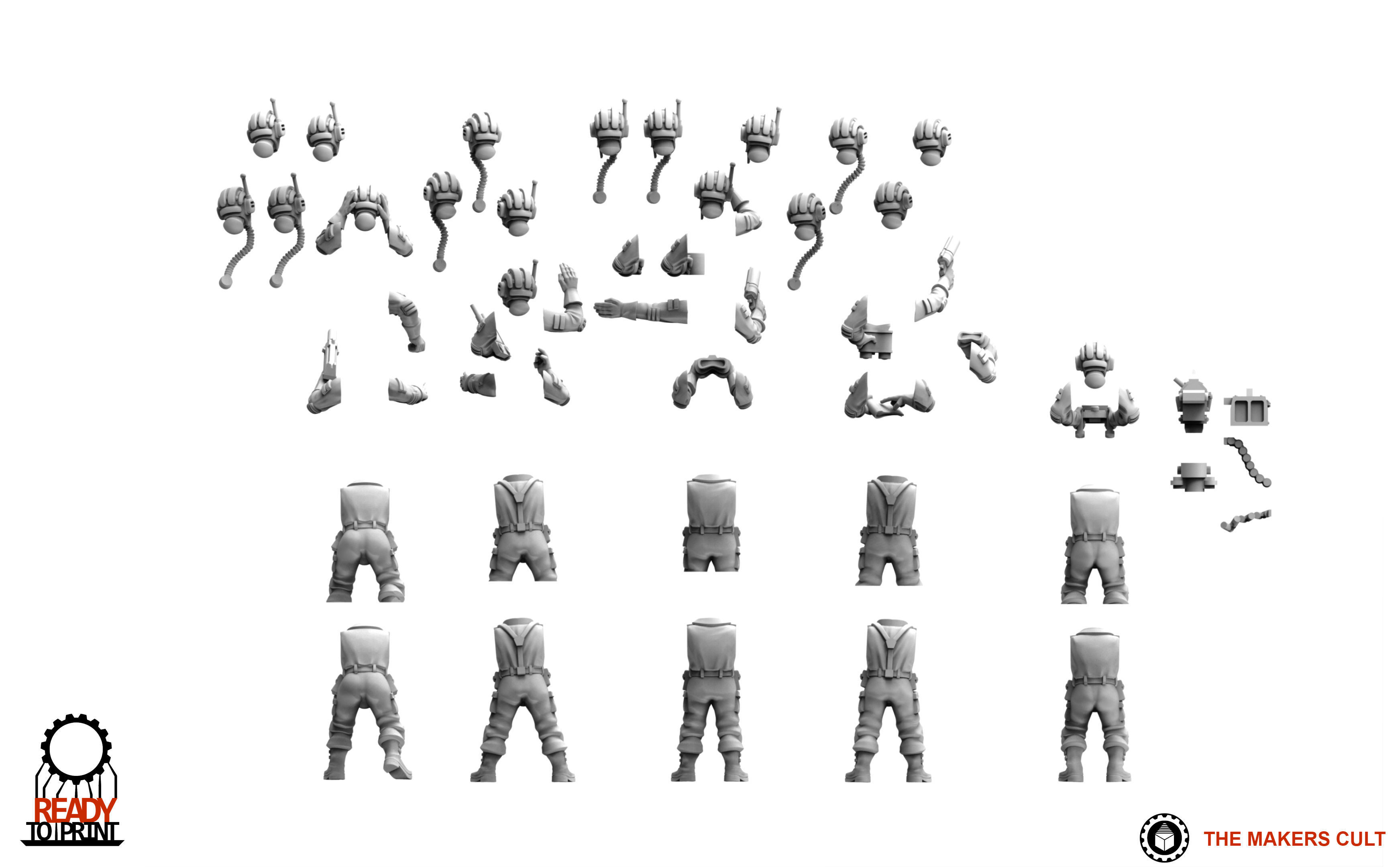 Universal Guard - Tank crew 3D print model_12