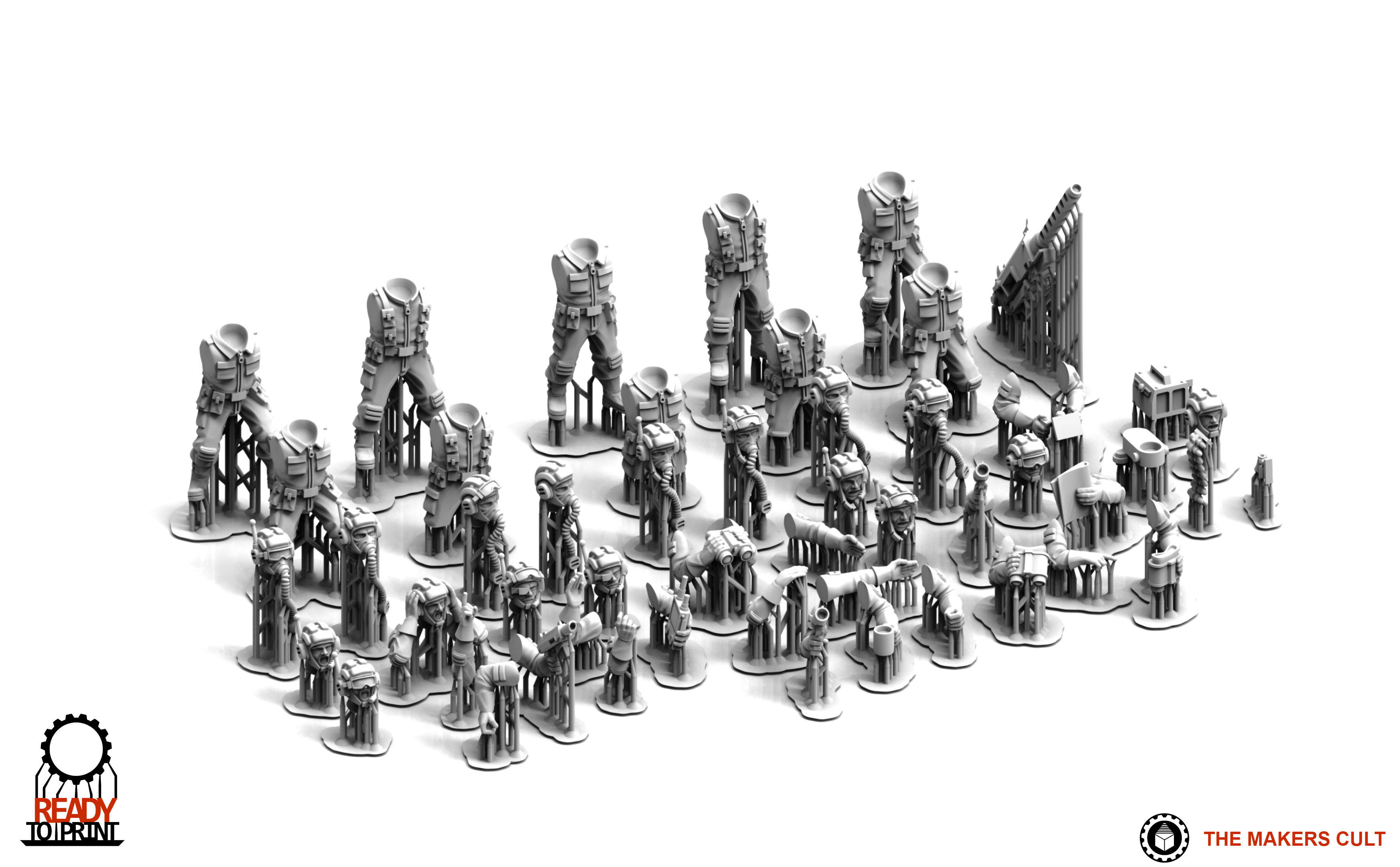 Universal Guard - Tank crew 3D print model_4