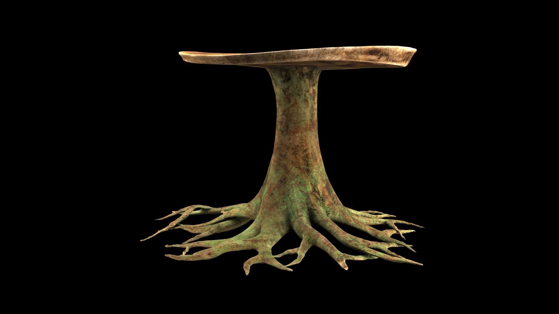 table roots 3D model_21