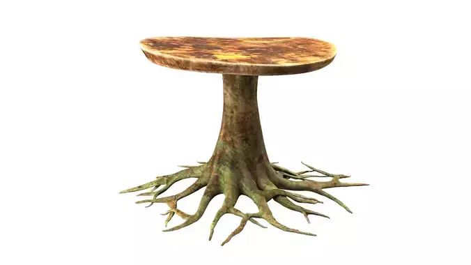 table roots 3D model