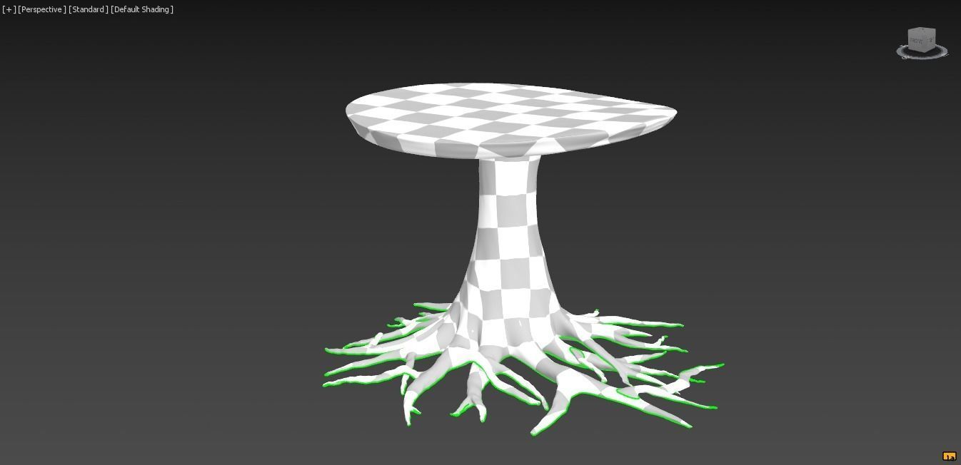 table roots 3D model_13