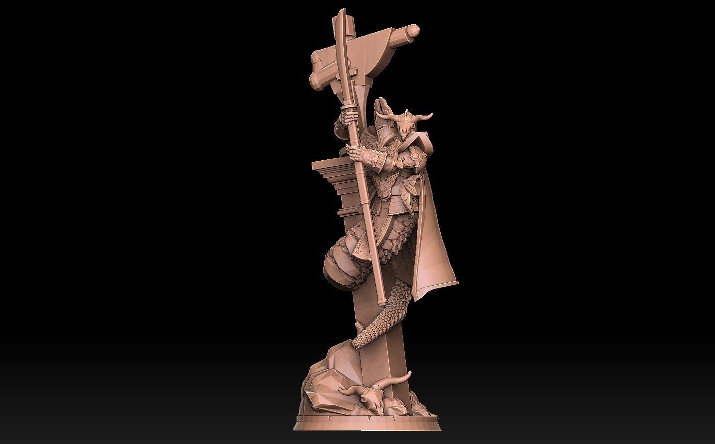 Chaos Nagas 3D print model_20