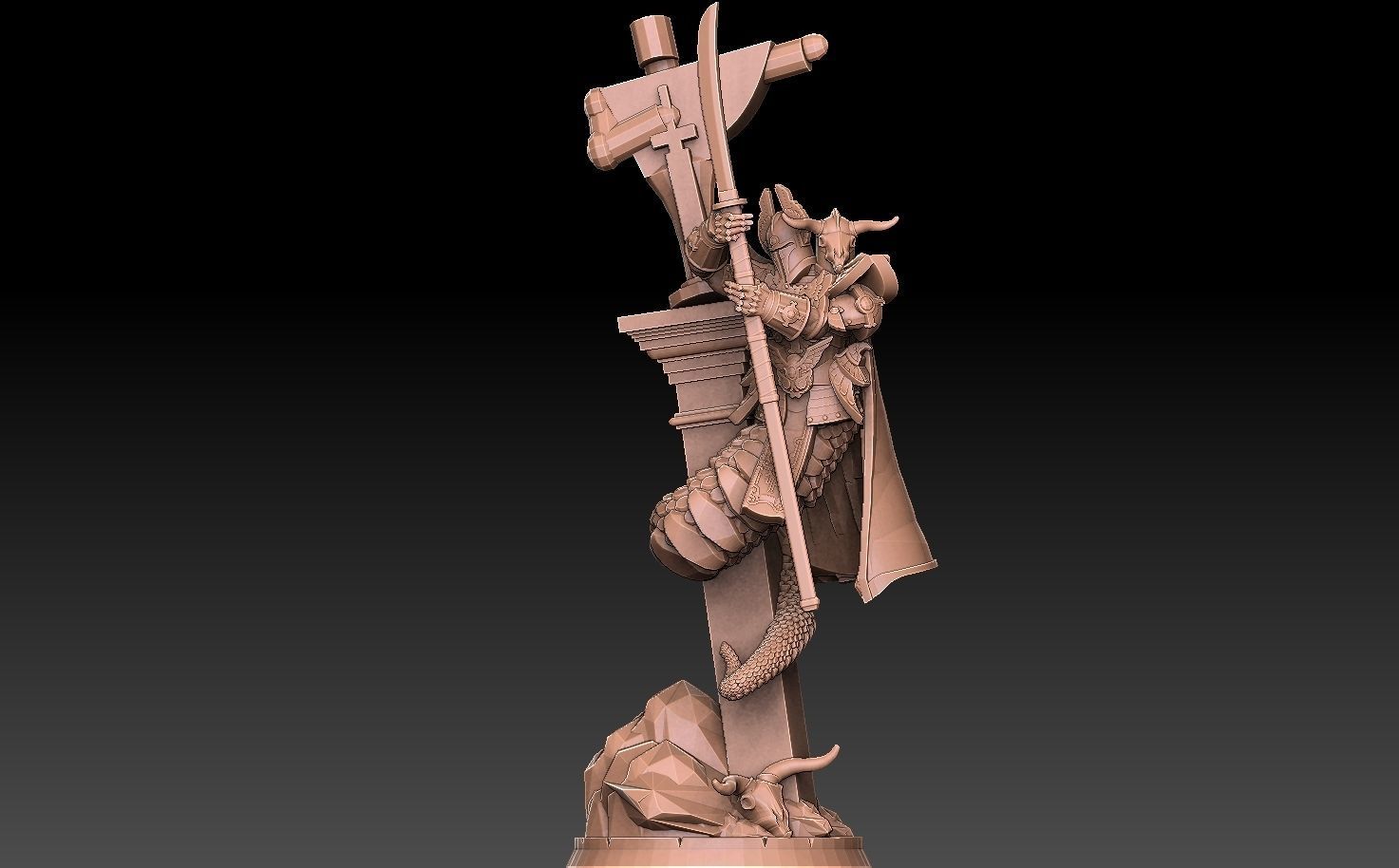 Chaos Nagas 3D print model_6