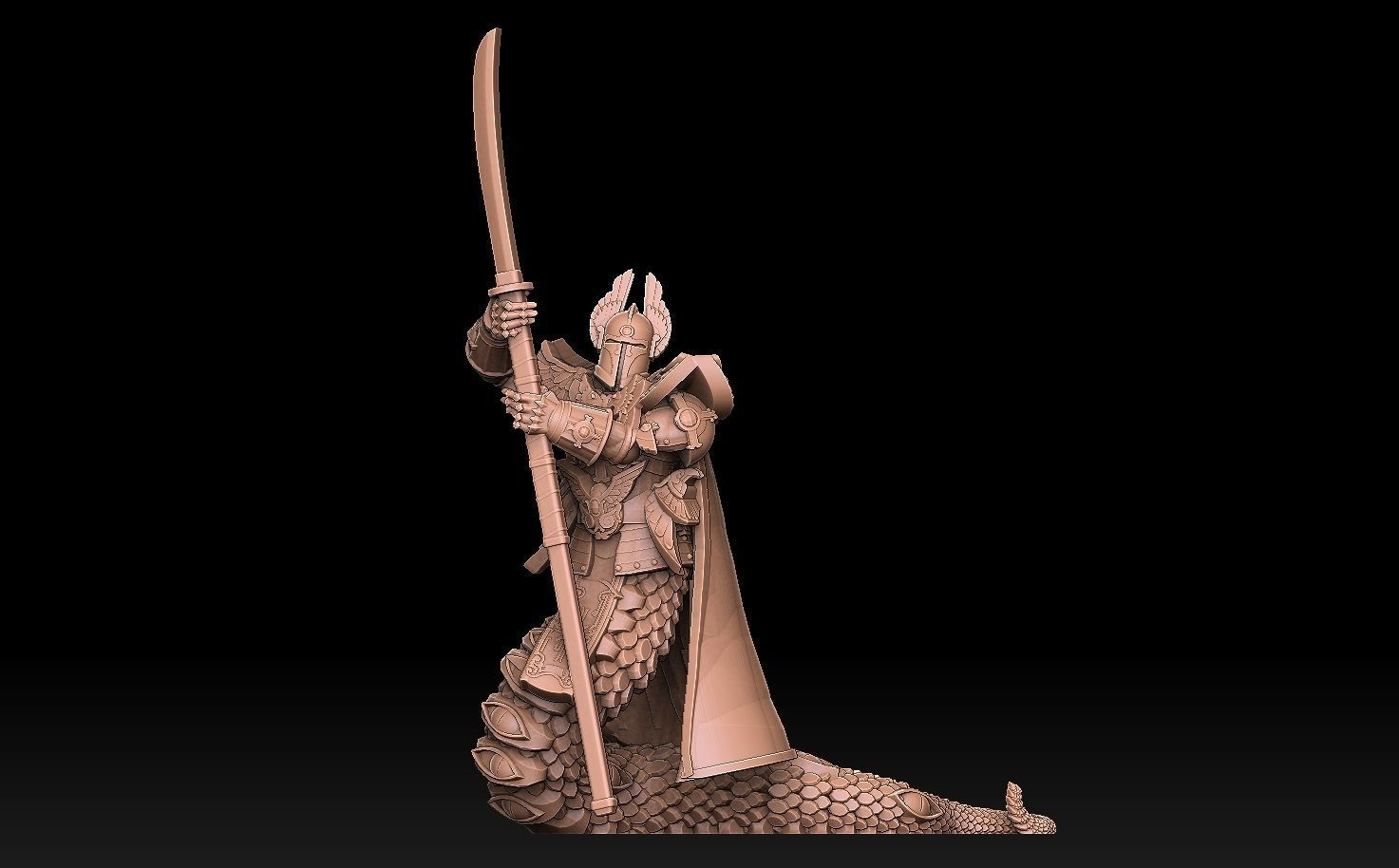 Chaos Nagas 3D print model_19
