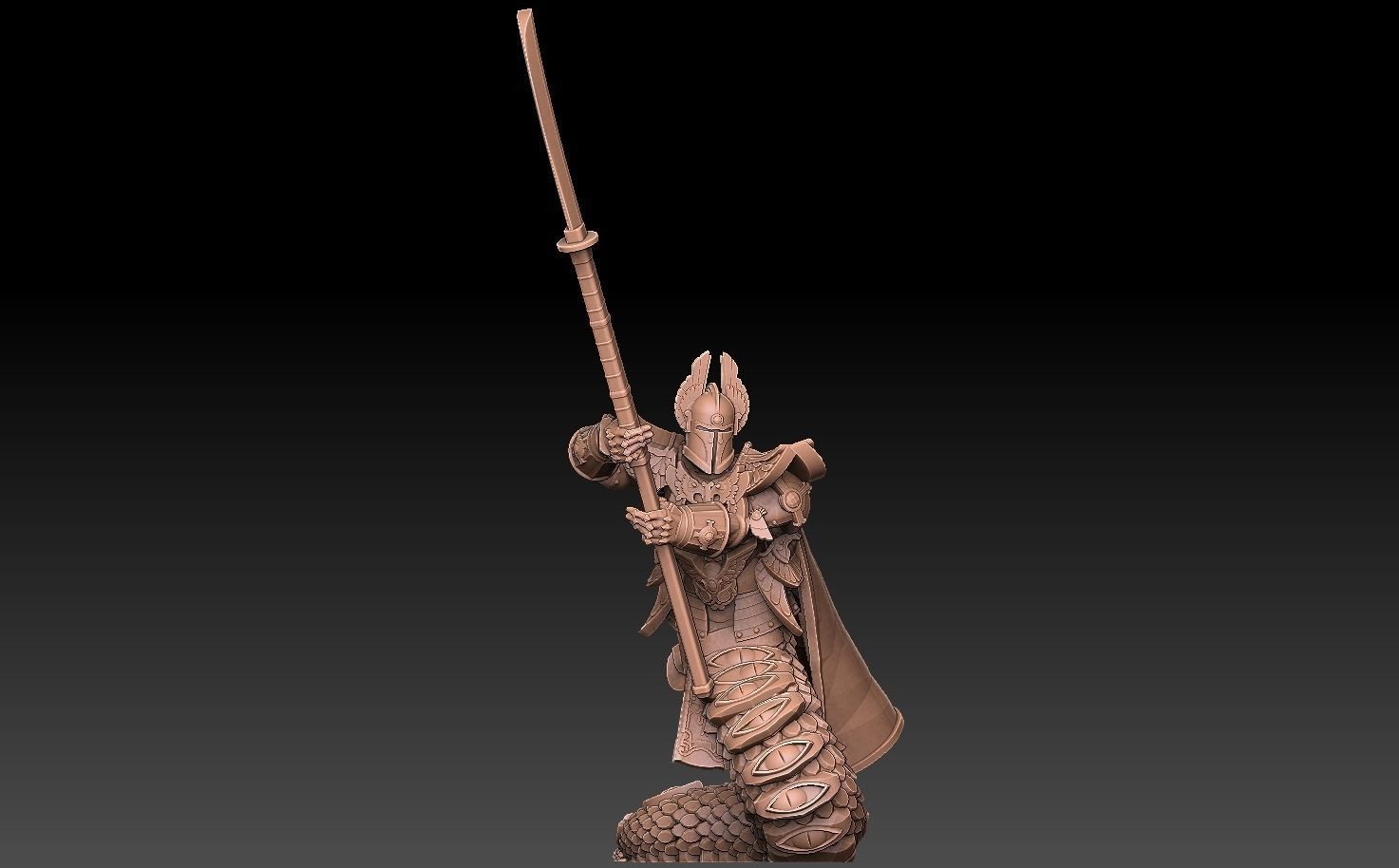 Chaos Nagas 3D print model_7