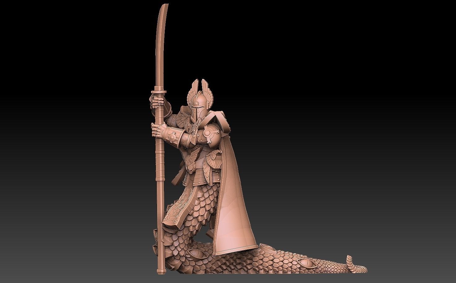 Chaos Nagas 3D print model_4