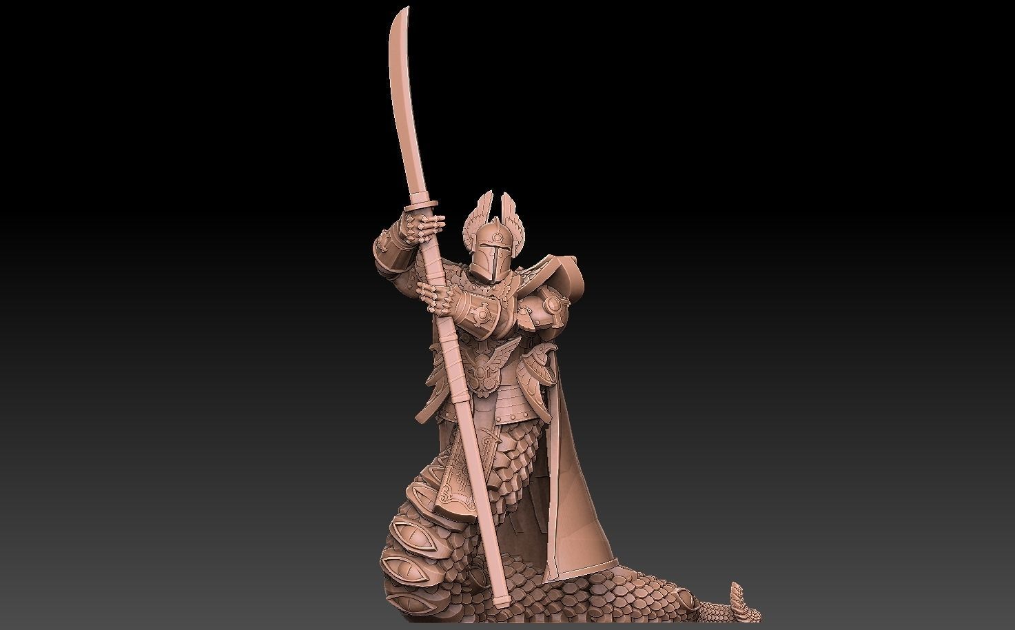 Chaos Nagas 3D print model_5