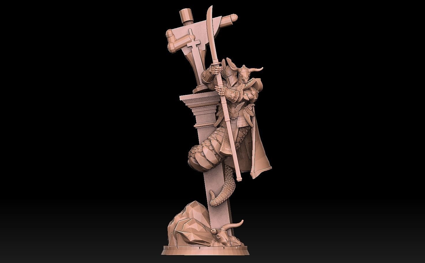 Chaos Nagas 3D print model_21