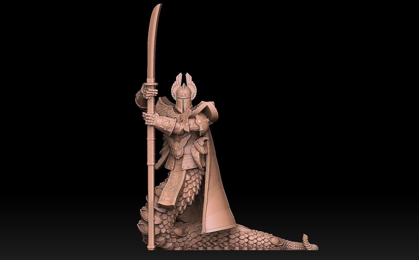 Chaos Nagas 3D print model_17