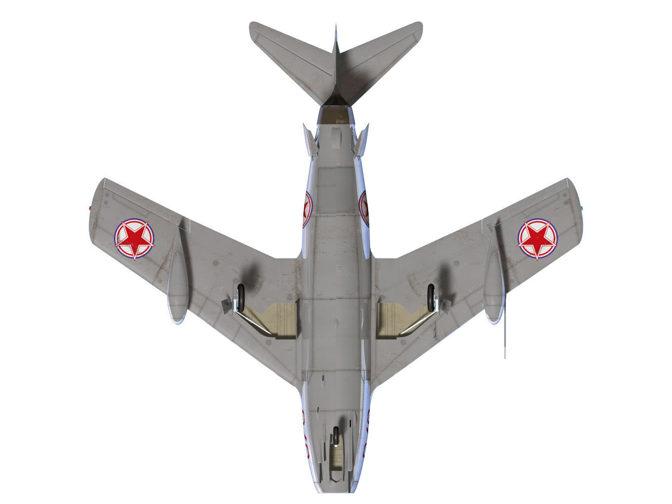 Mig15bis Fagot 3D model_13