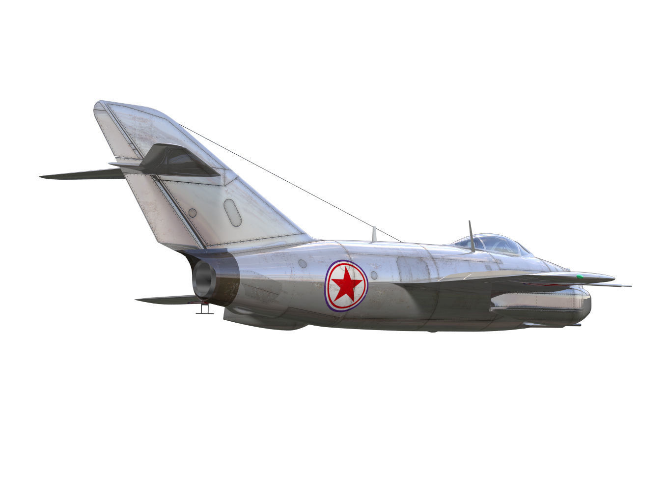 Mig15bis Fagot 3D model_4