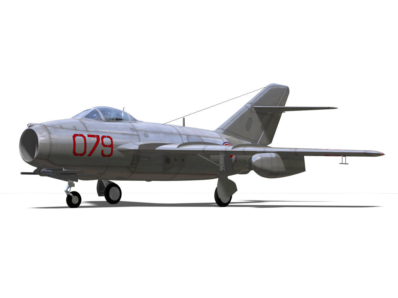 Mig15bis Fagot 3D model_5