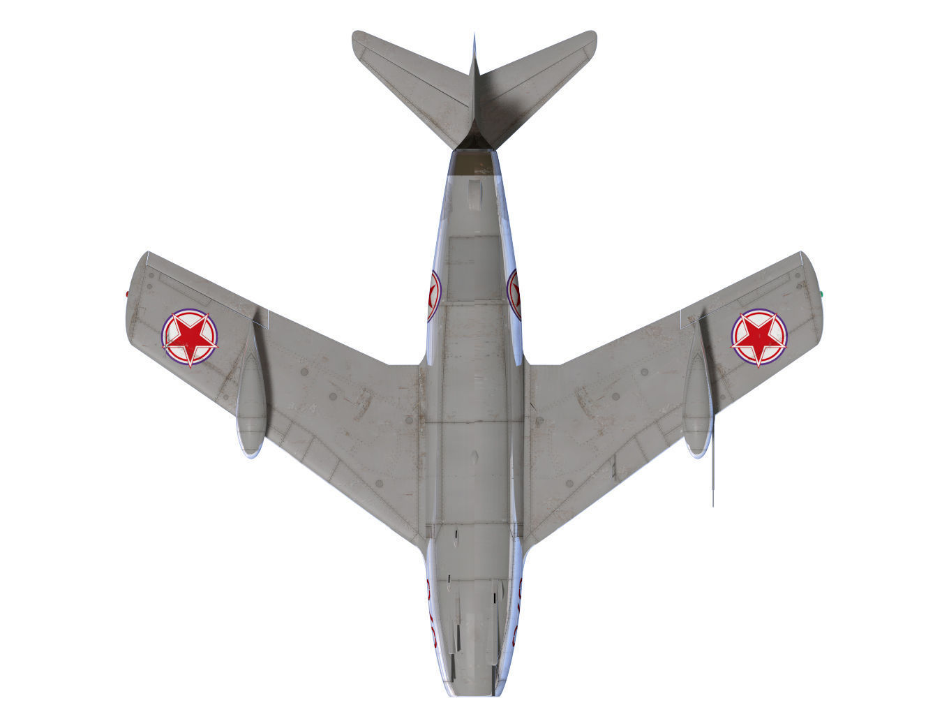Mig15bis Fagot 3D model_12