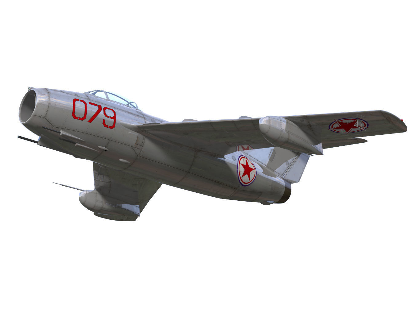 Mig15bis Fagot 3D model_3