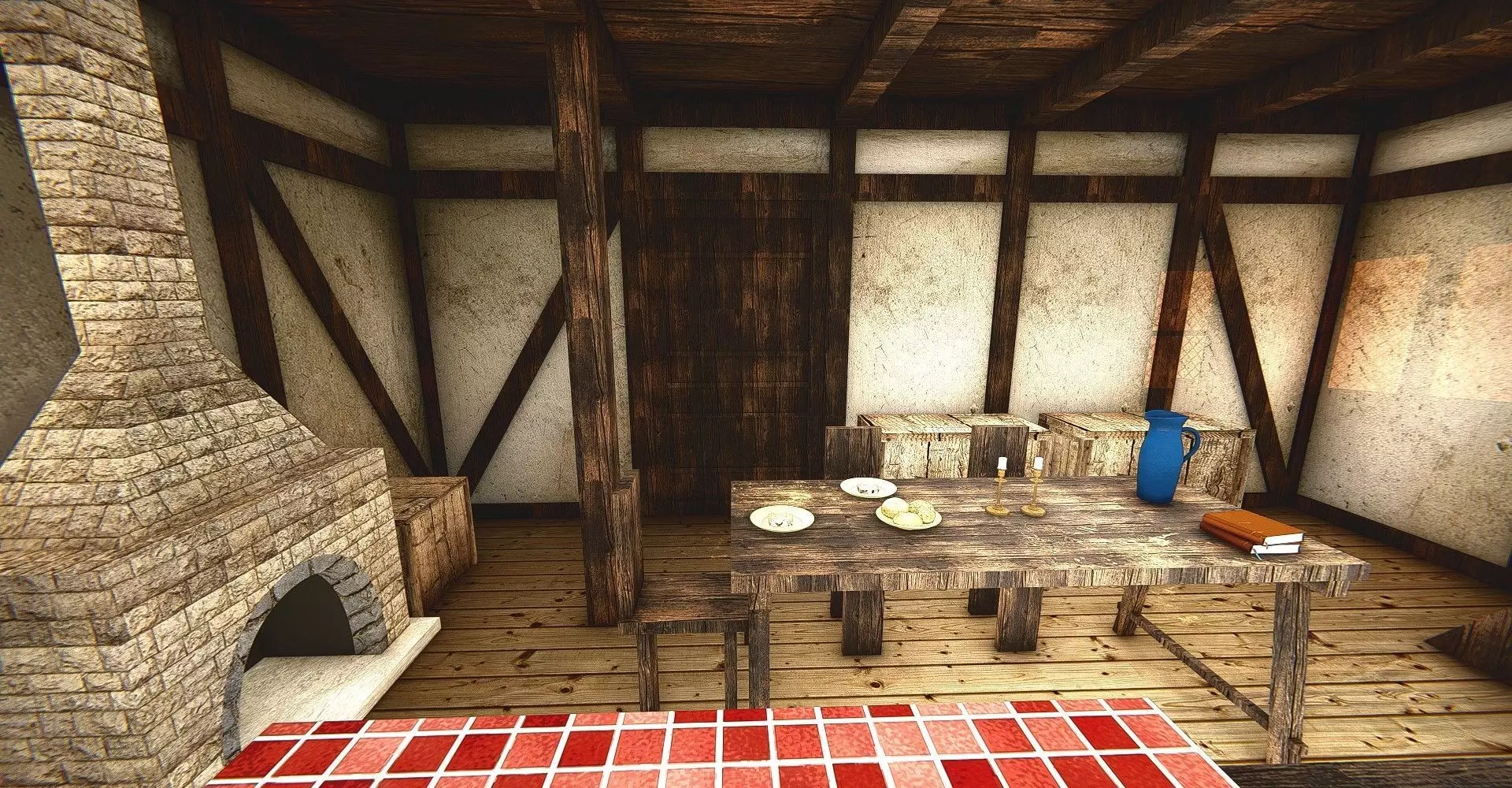 eren yeager house 3D model_0