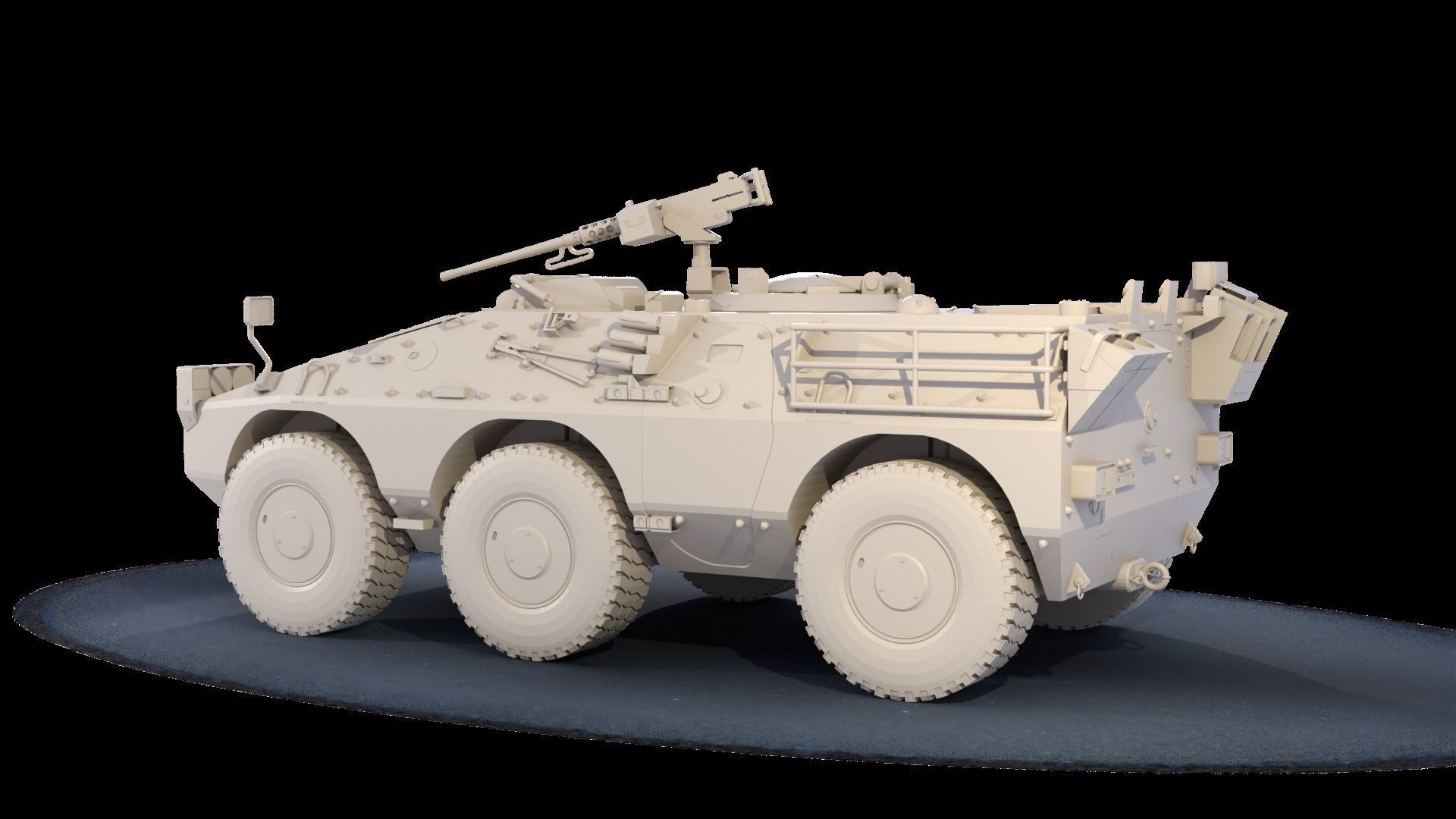 PUMA 6X6 3D print model_7