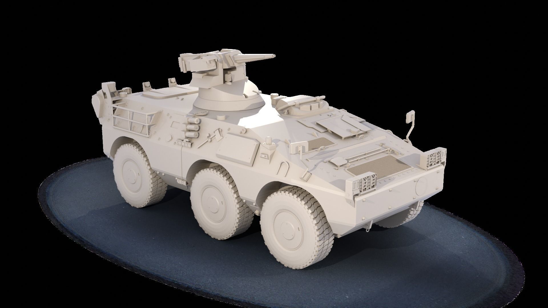PUMA 6X6 3D print model_4