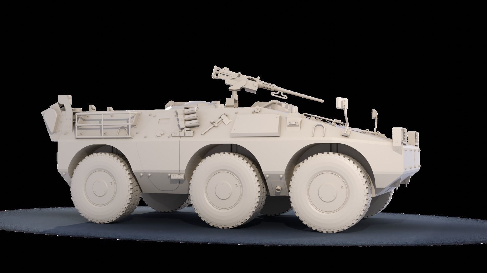 PUMA 6X6 3D print model_5