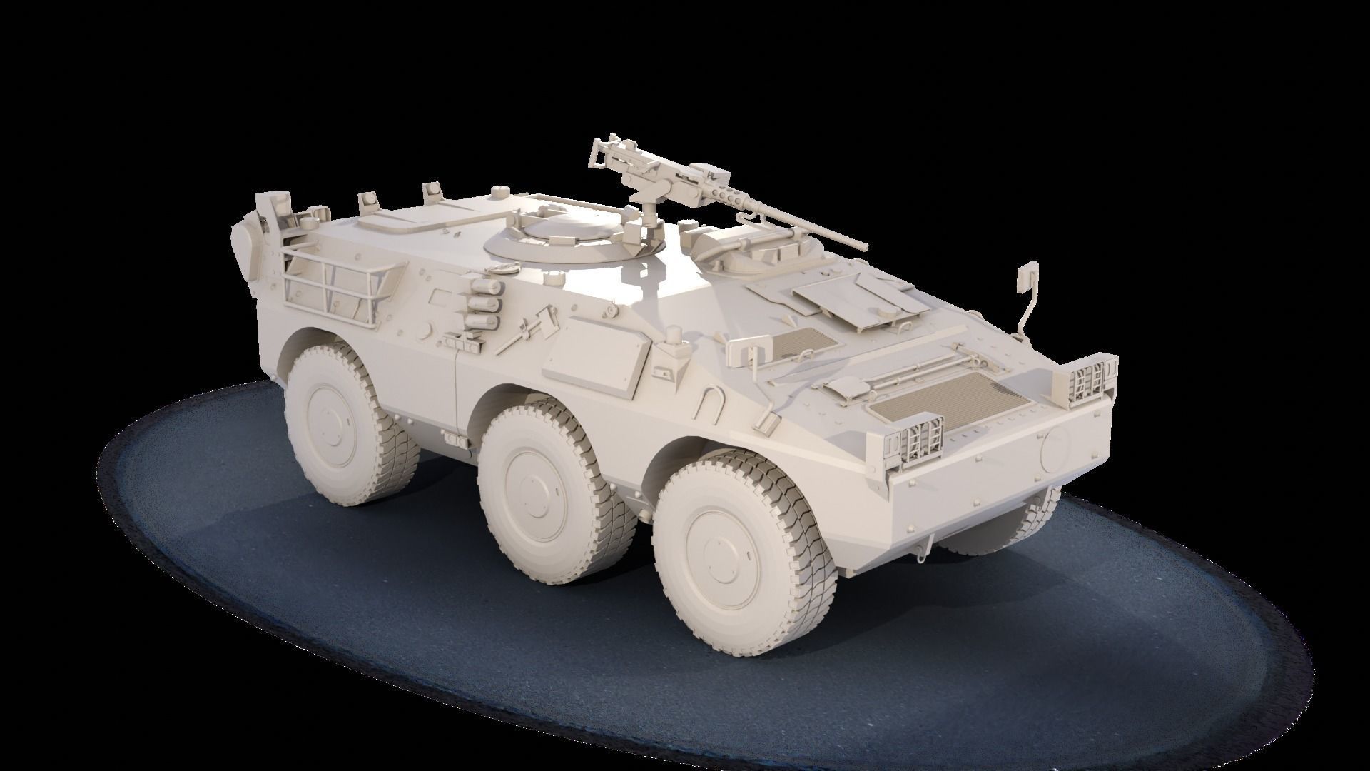 PUMA 6X6 3D print model_8