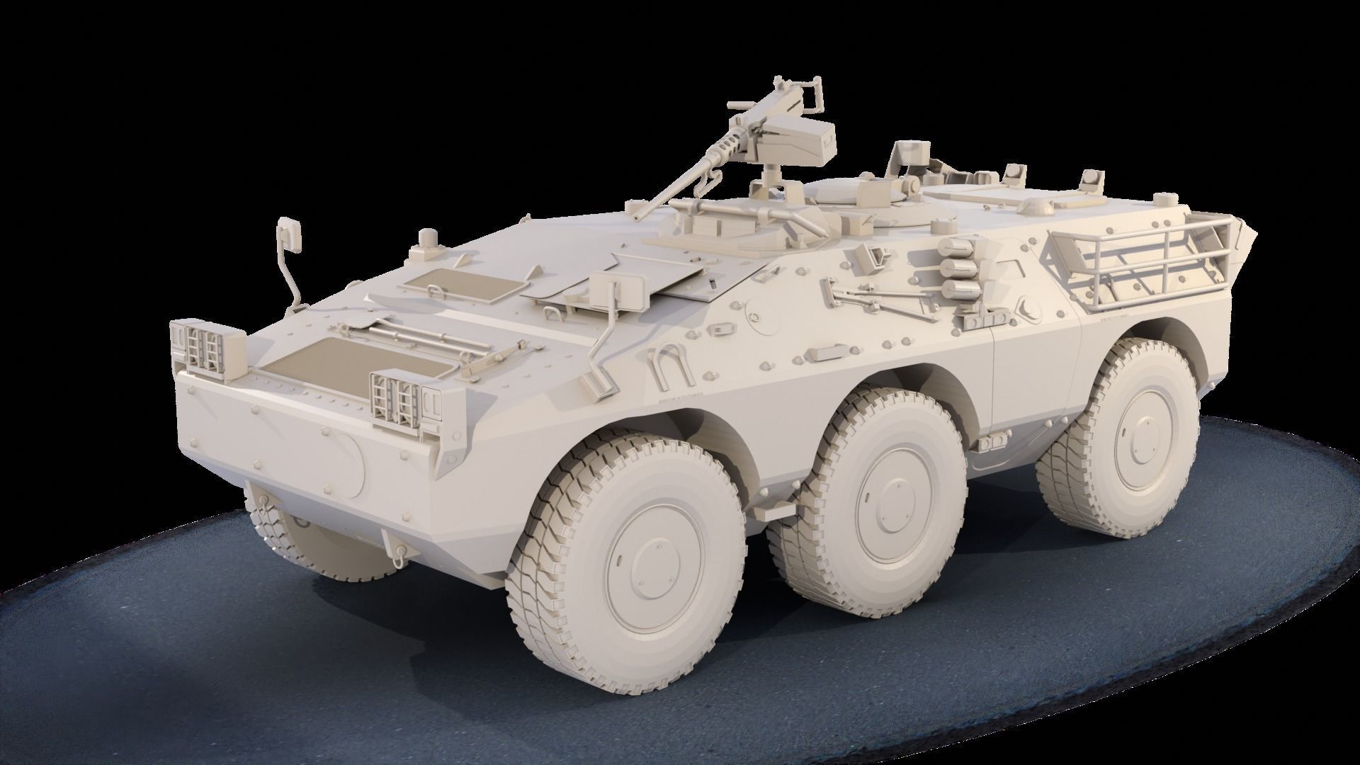PUMA 6X6 3D print model_3