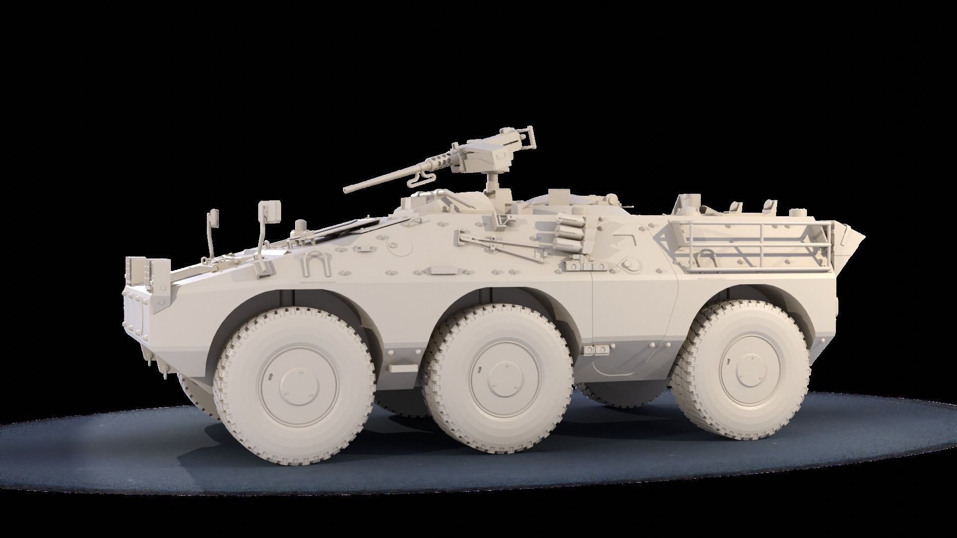 PUMA 6X6 3D print model_10