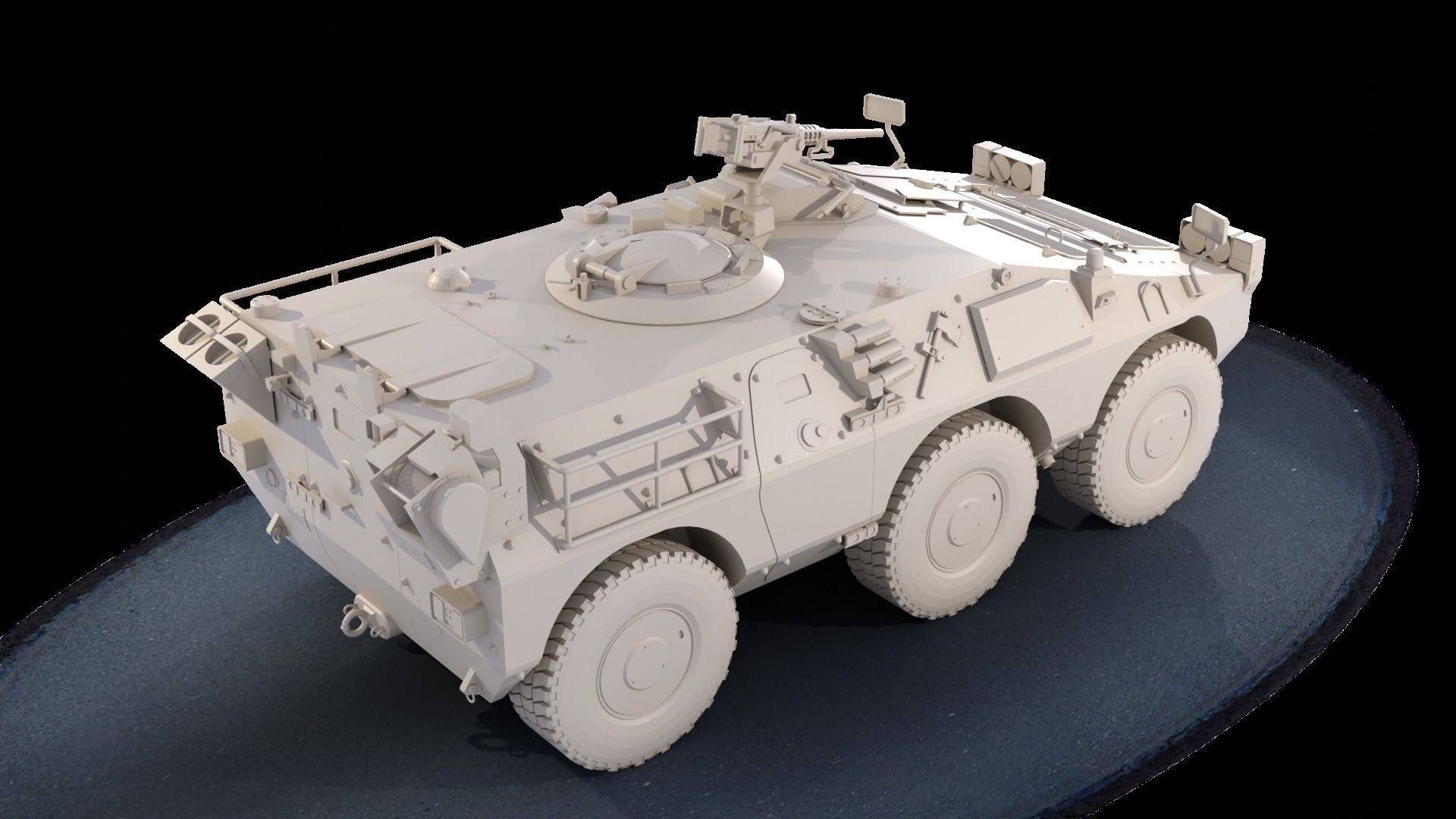 PUMA 6X6 3D print model_6