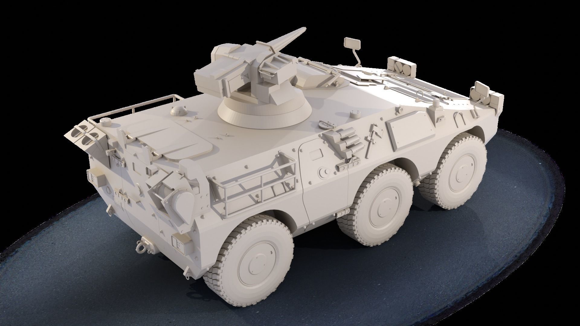 PUMA 6X6 3D print model_12